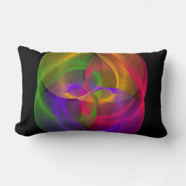 Citrus Raspberry Blend Geometrisch Sierkussen Kussen