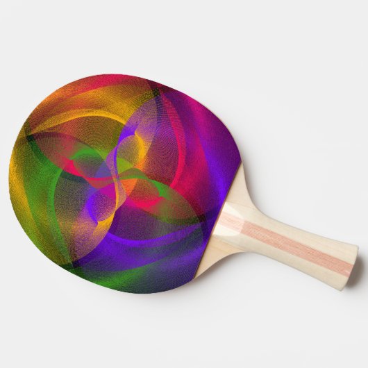 Citrus Raspberry Blend Ping Pong Paddle Tafeltennisbatje (Zijkant)