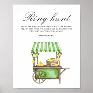 Citrus - Ring zoek bruiloftsspel Poster