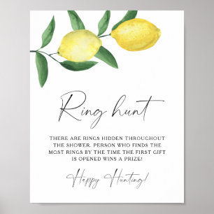 Citrus - Ring zoek bruiloftsspel Poster
