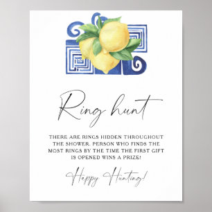 Citrus - Ring zoek bruiloftsspel Poster