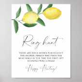 Citrus - Ring zoek spel bruiloft game Poster (Voorkant)