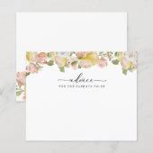 Citrus | Roze Bloem | Advieskaarten (Voorkant / Achterkant)