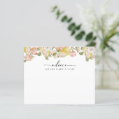 Citrus | Roze Bloem | Advieskaarten (Staand voorkant)