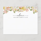 Citrus | Roze Bloem | Advieskaarten (Voorkant)