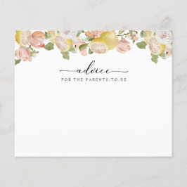 Citrus | Roze Bloem | Advieskaarten