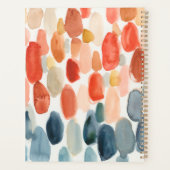 Citrus Season - Koraal- en Blauwe Stenen Planner (Achterkant)