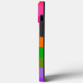 Citrus sherbet strepen Case-Mate iPhone case (Achterkant / Links)