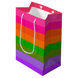 Citrus sherbet strepen medium cadeauzakje