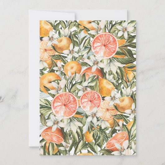 Citrus, sinaasappel + blossom, dop (Achterkant)