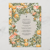 Citrus, sinaasappel + blossom, dop (Voorkant / Achterkant)