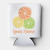 Citrus Sinaasappel Citroen Limoen Summer Blikjeskoeler (Voorkant)