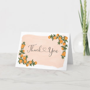 Citrus Sinaasappel Clementine Green Botanical Gevo Bedankkaart