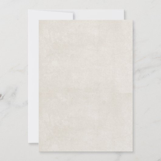 Citrus Sinaasappel Elegant Script Vrijgezellenfees Kaart (Achterkant)