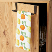 Citrus Sinaasappel en Citroen Print 