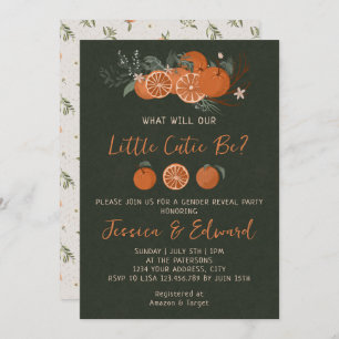 Citrus Sinaasappel Groene Kleine Cutie Geslacht On Kaart