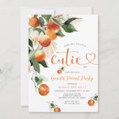 Citrus Sinaasappel Hij of Zij Groenery Geslacht On Kaart (Voorkant)