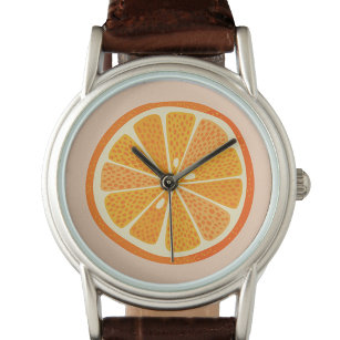 Citrus Sinaasappel Horloge