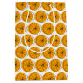 Citrus Sinaasappel Multi geschenkzak medium Cadeauzakje (Voorkant)