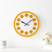Citrus Sinaasappel Multi ronde klok (Huis)
