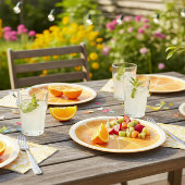 Citrus Sinaasappel Slice Paper Bord