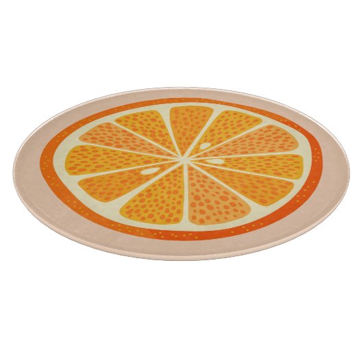 Citrus Sinaasappel Snijplank (Hoek)