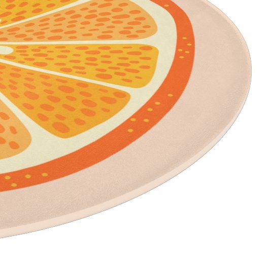 Citrus Sinaasappel Snijplank (Hoek)