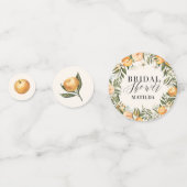 Citrus, sinaasappelbloesem bruiloft feest decorati confetti (Voorkanten)