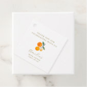 Citrus Sinaasappels Bruids Brunch Aangepast Dank J Bedankjes Labels (In situ)