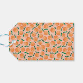 Citrus Sinaasappels Fruit Aangepaste Naam Enclosur Cadeaulabel (Achterkant Horizontaal)