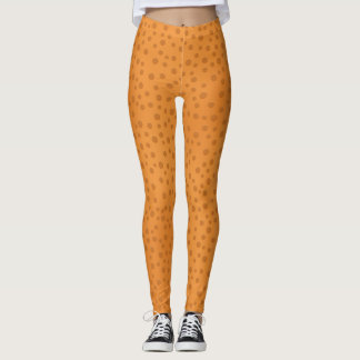 Citrus Sinaasappelschil Close-Up Foodie Leggings