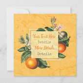  Citrus slaat de datum op Save The Date (Voorkant)