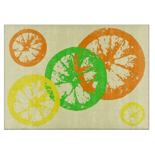 Citrus Slice Cutting Board Snijplank (Voorkant)