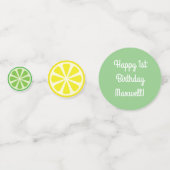 Citrus Slice Fruit Verjaardagsfeest Tafel Decor Confetti (Voorkanten)