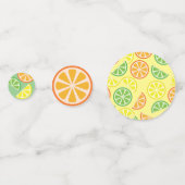 Citrus Slice Fruit Verjaardagsfeest Tafel Decor Confetti (Achterkanten)