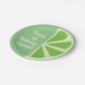 Citrus Slice Kind Birthday Papieren Bordje (Gekanteld)