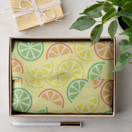 Citrus Slice Kind Birthday Summer Tissuepapier (Geschenk)
