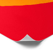 Citrus Slice Orange Poster (Hoek)