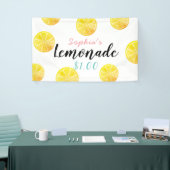 Citrus Slice Pattern Lemonade Stand Kinder Spandoek (Beurs)