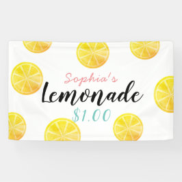 Citrus Slice Pattern Lemonade Stand Kinder Spandoek