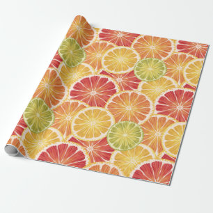 Citrus Slices Cadeaupapier