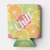 Citrus Slices Chill Blikjeskoeler (Achterkant)