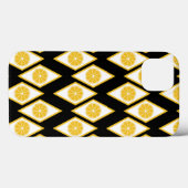 Citrus Slices in het moderne diamantpatroon Case-Mate iPhone Case (Achterkant (horizontaal))
