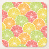 Citrus Slices Kartonnen Onderzetters (Voorkant)
