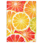 Citrus Slices Oranje vruchten | Klembord voor frui (Achterkant)