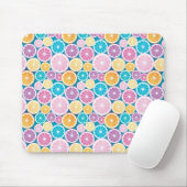 Citrus Slices Pattern Muismat (Met muis)