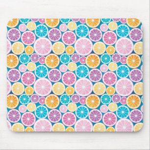Citrus Slices Pattern Muismat