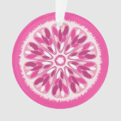 Citrus Slices Pink Lemon Ornament (voorkant)