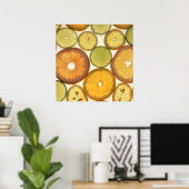 Citrus Slices Poster (Thuiskantoor)