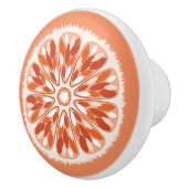 Citrus Slices Sinaasappel Keramische Knop (Rechts)